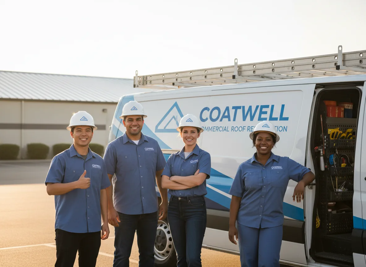 Commercial roof coating company in Hartshorne, OK